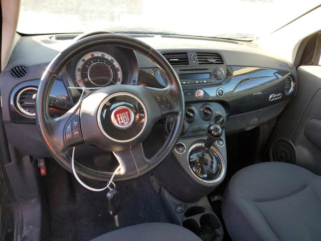 3C3CFFAR5CT343992 - 2012 FIAT 500 BLACK photo 8