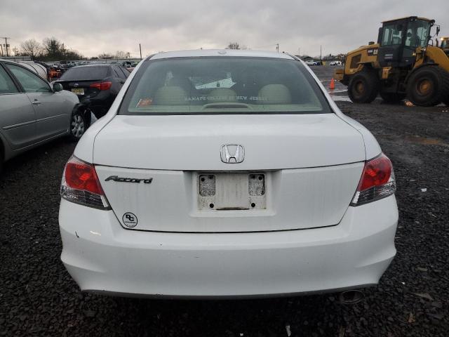 1HGCP26819A032658 - 2009 HONDA ACCORD EXL WHITE photo 6