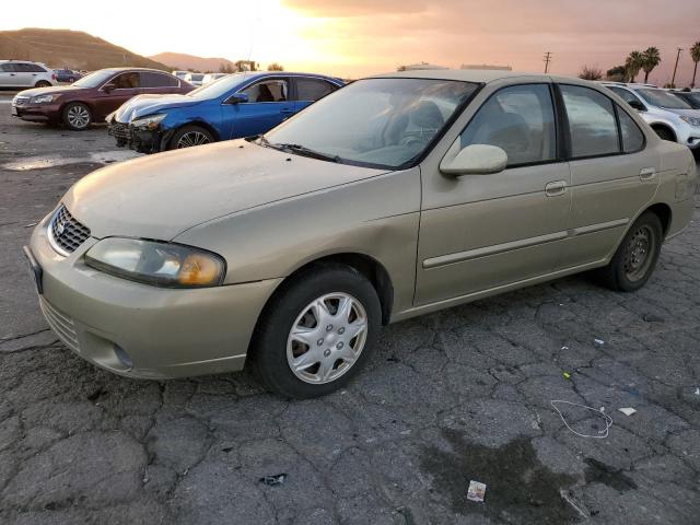 3N1CB51D72L601999 - 2002 NISSAN SENTRA BEIGE photo 1