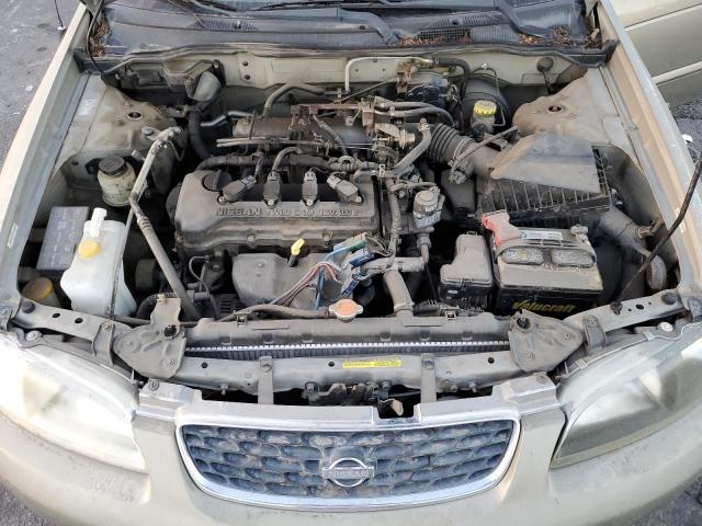 3N1CB51D72L601999 - 2002 NISSAN SENTRA BEIGE photo 11