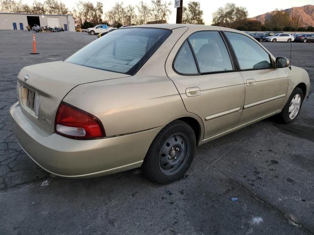 3N1CB51D72L601999 - 2002 NISSAN SENTRA BEIGE photo 3