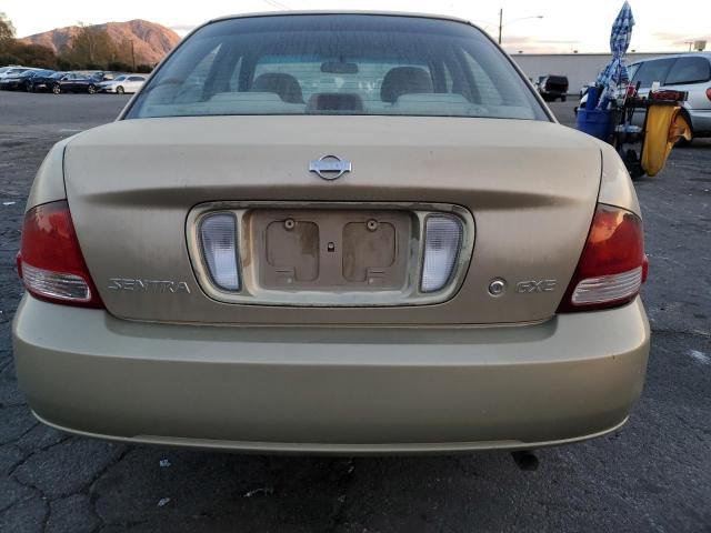 3N1CB51D72L601999 - 2002 NISSAN SENTRA BEIGE photo 6