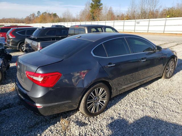 KNALN4D79E5165632 - 2014 KIA CADENZA PR BLUE photo 3