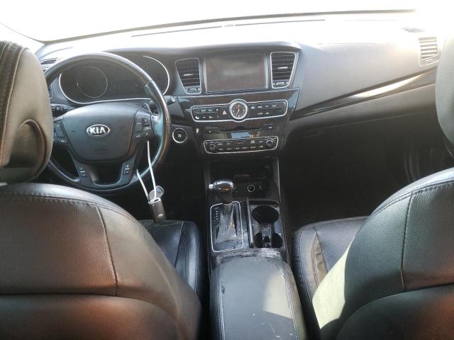 KNALN4D79E5165632 - 2014 KIA CADENZA PR BLUE photo 8