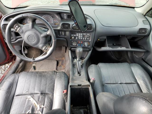 1G2WR52141F183358 - 2001 PONTIAC GRAND PRIX წითელი ფოტო 8