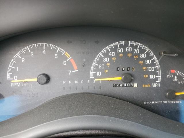 1G2WR52141F183358 - 2001 PONTIAC GRAND PRIX წითელი ფოტო 9