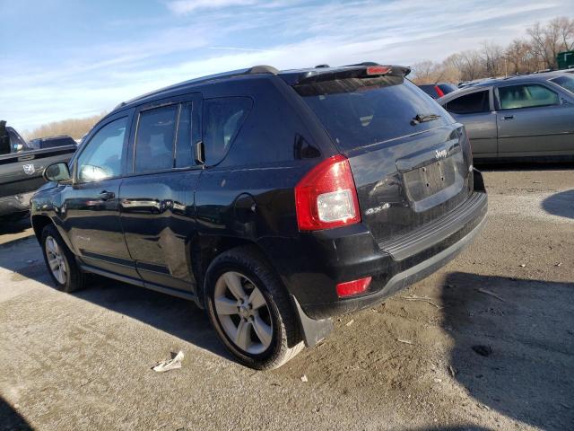 1C4NJDEB3CD662186 - 2012 JEEP COMPASS BLACK photo 2