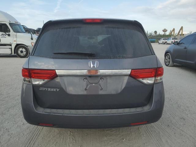 5FNRL5H25GB081896 - 2016 HONDA ODYSSEY LX GRAY photo 6