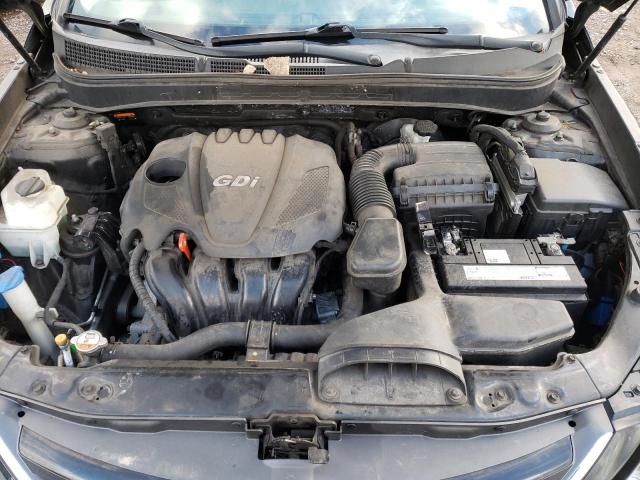 5NPEB4AC2EH836936 - 2014 HYUNDAI SONATA GLS BLACK photo 11