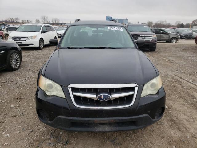 4S4BP60C497340561 - 2009 SUBARU OUTBACK BLACK photo 5