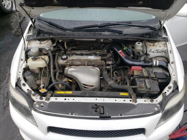 JTKDE167460134380 - 2006 TOYOTA SCION TC WHITE photo 11