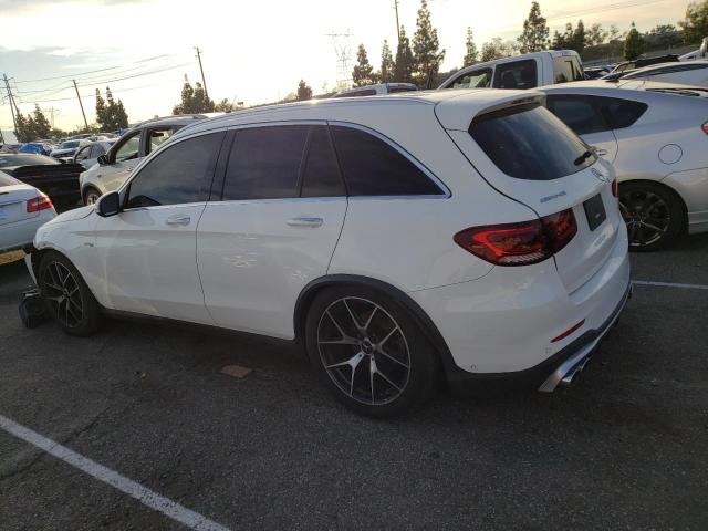 W1N0G6EB5MF948821 - 2021 MERCEDES-BENZ GLC 43 4MA WHITE photo 2