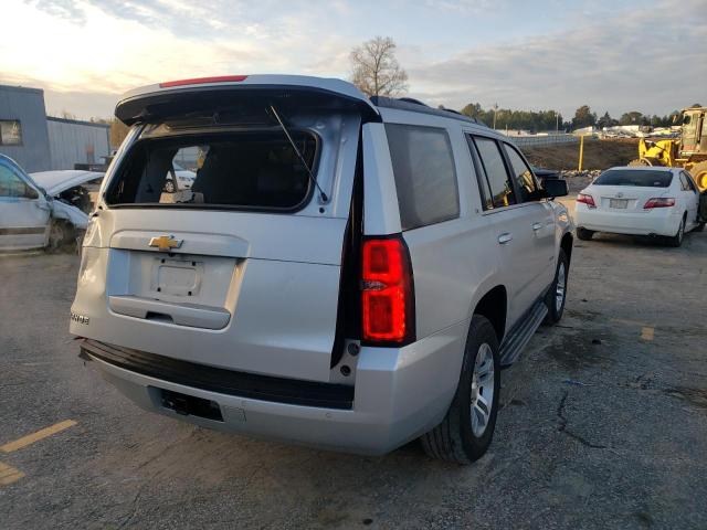 1GNSCBKC8GR123500 - 2016 CHEVROLET TAHOE SILVER photo 4