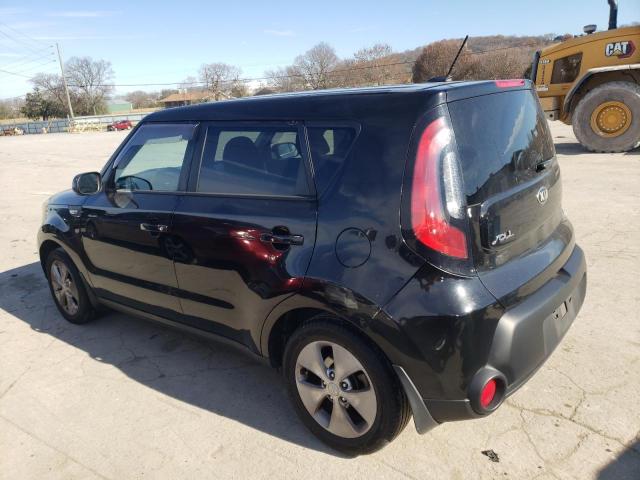 KNDJN2A25E7087796 - 2014 KIA SOUL BLACK photo 2