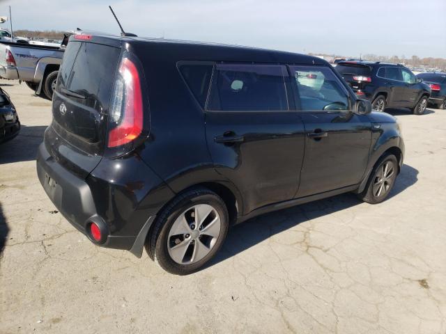 KNDJN2A25E7087796 - 2014 KIA SOUL BLACK photo 3