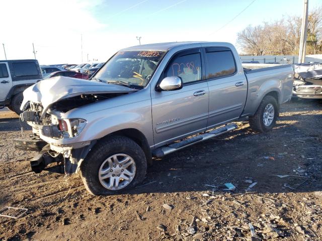 5TBDT44105S488026 - 2005 TOYOTA TUNDRA DOU SILVER photo 1