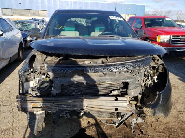 1FM5K8AR9EGB02306 - 2014 FORD EXPLORER P BLACK photo 5