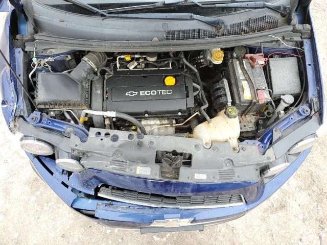 1G1JB5SH5D4156184 - 2013 CHEVROLET SONIC LS BLUE photo 11