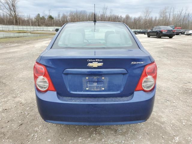 1G1JB5SH5D4156184 - 2013 CHEVROLET SONIC LS BLUE photo 6