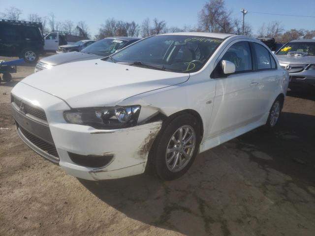 JA32U2FU2EU013107 - 2014 MITSUBISHI LANCER ES/ WHITE photo 1