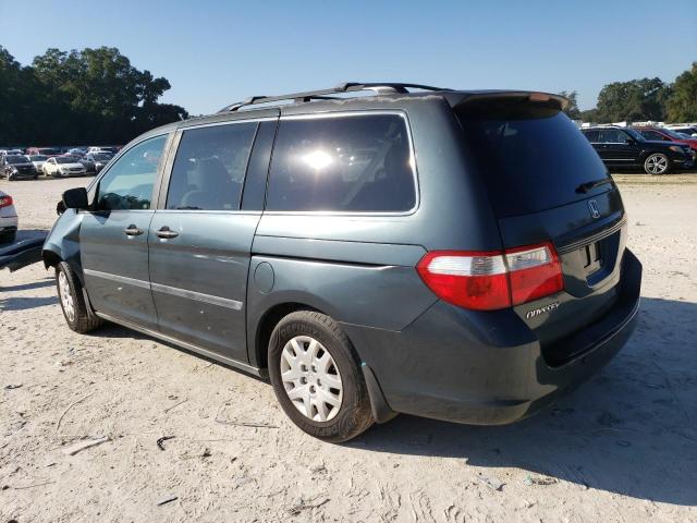 5FNRL38236B002079 - 2006 HONDA ODYSSEY GREEN photo 2