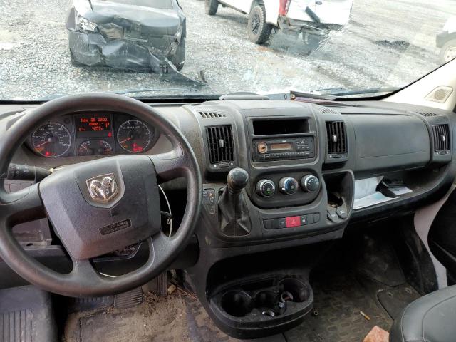 3C6TRVAG8HE515642 - 2017 RAM PROMASTER WHITE photo 8