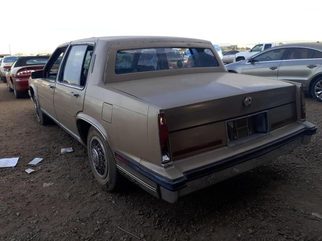 1G6CB6985F4215266 - 1985 CADILLAC FLEETWOOD GOLD photo 3