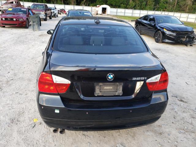 WBAVB17576NK41215 - 2006 BMW 325 I AUTO BLACK photo 6