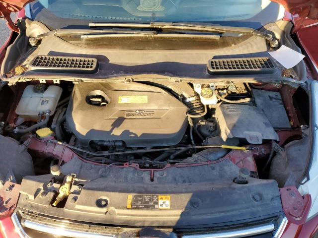 1FMCU0HX4DUB95551 - 2013 FORD ESCAPE SEL 红色 照片 12