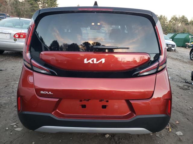 KNDJ23AU8P7190858 - 2023 KIA SOUL LX BURGUNDY photo 6