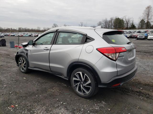 3CZRU6H17KG712185 - 2019 HONDA HR-V SPORT SILVER photo 2