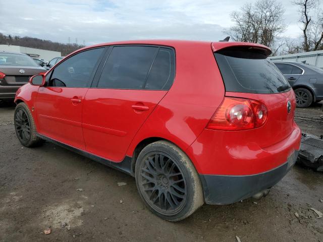 WVWHV71K17W104422 - 2007 VOLKSWAGEN NEW GTI RED photo 2