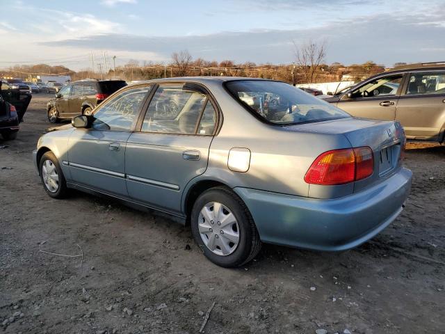 2HGEJ661XYH572787 - 2000 HONDA CIVIC BASE TURQUOISE photo 2