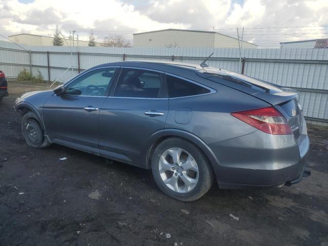 5J6TF2H58BL005210 - 2011 HONDA ACCORD CRO GRAY photo 2