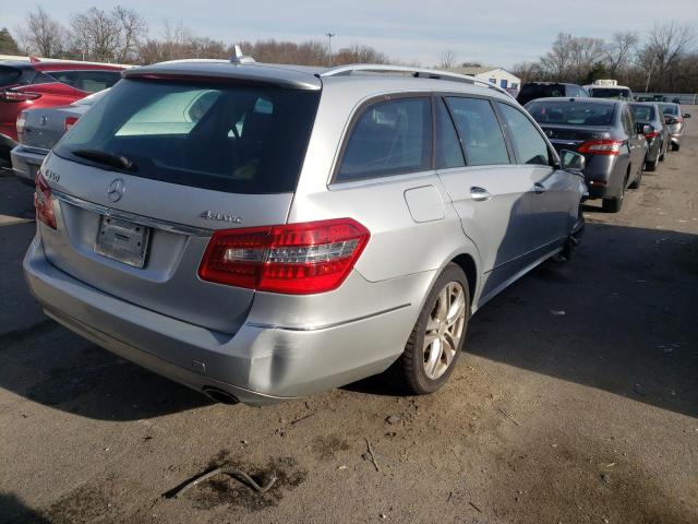 WDDHH8HB7BA267879 - 2011 MERCEDES-BENZ E 350 4MAT SILVER photo 3