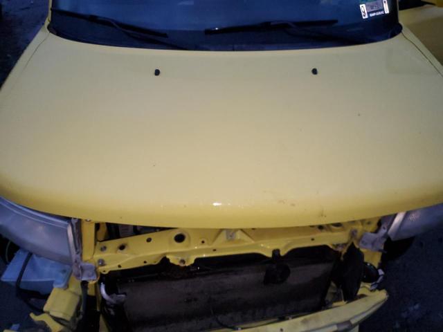 JTLKT324954015053 - 2005 TOYOTA SCION XB Жовтий фото 11