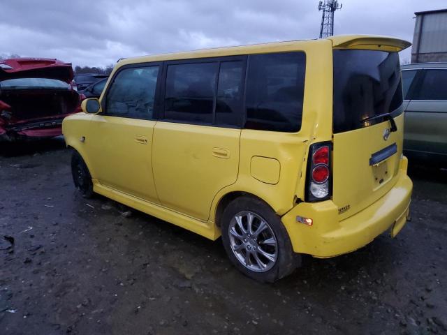 JTLKT324954015053 - 2005 TOYOTA SCION XB Жовтий фото 2