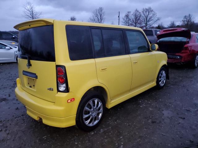 JTLKT324954015053 - 2005 TOYOTA SCION XB Жовтий фото 3