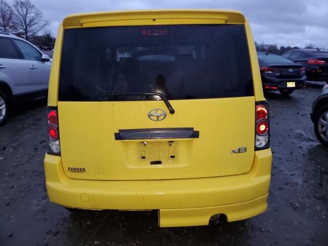 JTLKT324954015053 - 2005 TOYOTA SCION XB Жовтий фото 6