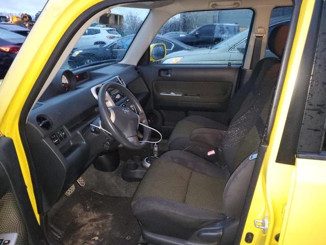 JTLKT324954015053 - 2005 TOYOTA SCION XB Жовтий фото 7