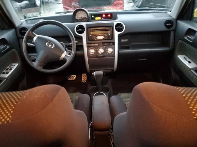 JTLKT324954015053 - 2005 TOYOTA SCION XB Жовтий фото 8