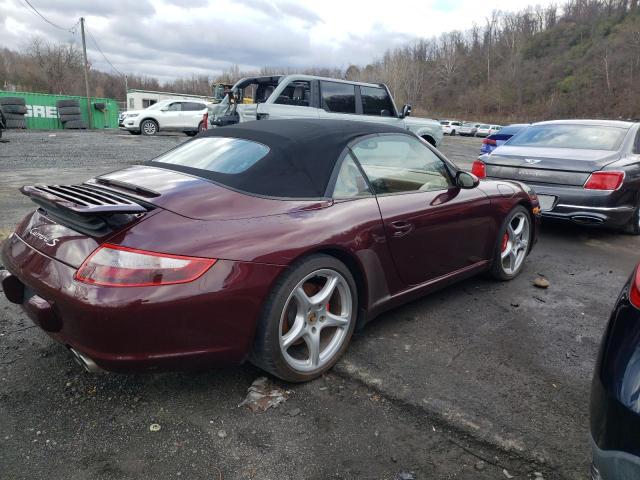 WP0CB29995S765451 - 2005 PORSCHE 911 TURBO BURGUNDY photo 3