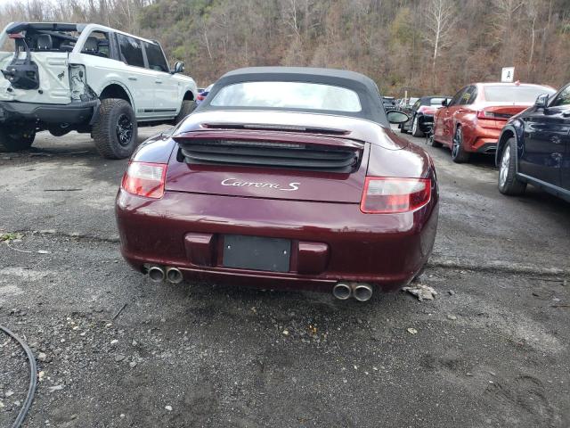 WP0CB29995S765451 - 2005 PORSCHE 911 TURBO BURGUNDY photo 6