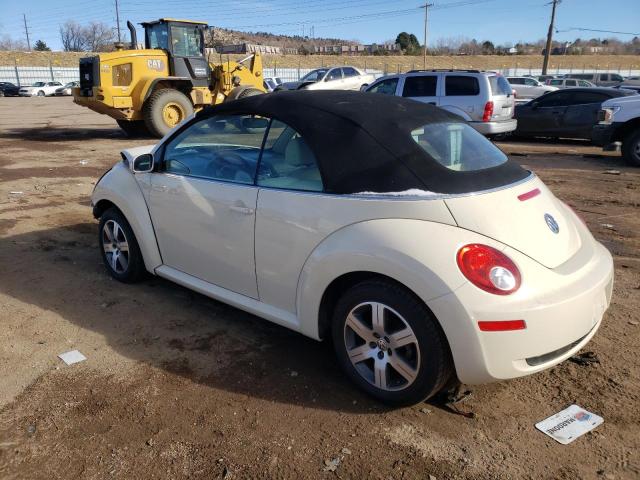 3VWRF31Y26M300203 - 2006 VOLKSWAGEN NEW BEETLE 奶油色 照片 2