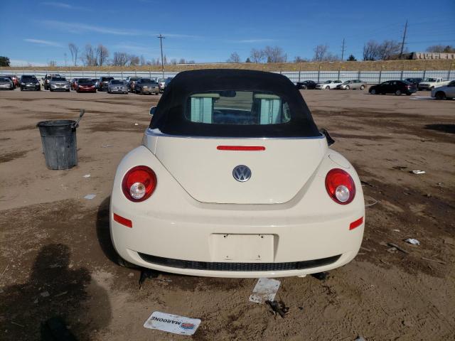 3VWRF31Y26M300203 - 2006 VOLKSWAGEN NEW BEETLE 奶油色 照片 6