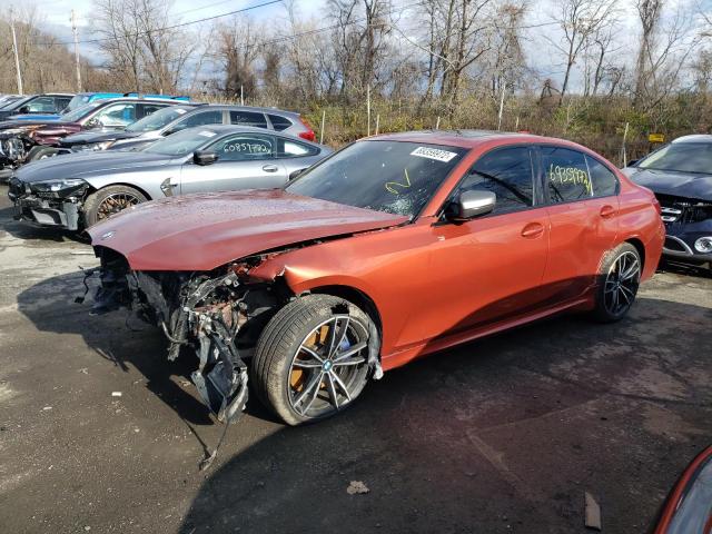 3MW5U9J00N8C24635 - 2022 BMW M340XI ORANGE photo 1