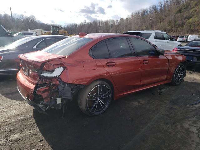 3MW5U9J00N8C24635 - 2022 BMW M340XI ORANGE photo 3