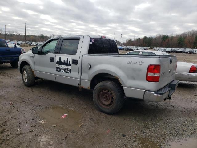 1FTRW14W24KC68052 - 2004 FORD F150 SUPER SILVER photo 2