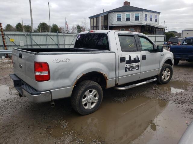 1FTRW14W24KC68052 - 2004 FORD F150 SUPER SILVER photo 3