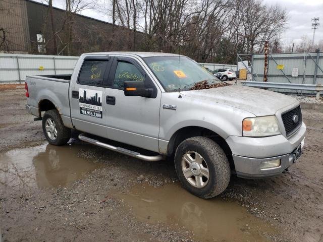 1FTRW14W24KC68052 - 2004 FORD F150 SUPER SILVER photo 4